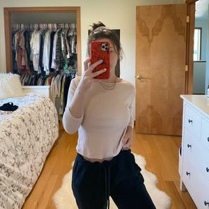 PacSun light pink half sleeved shirt